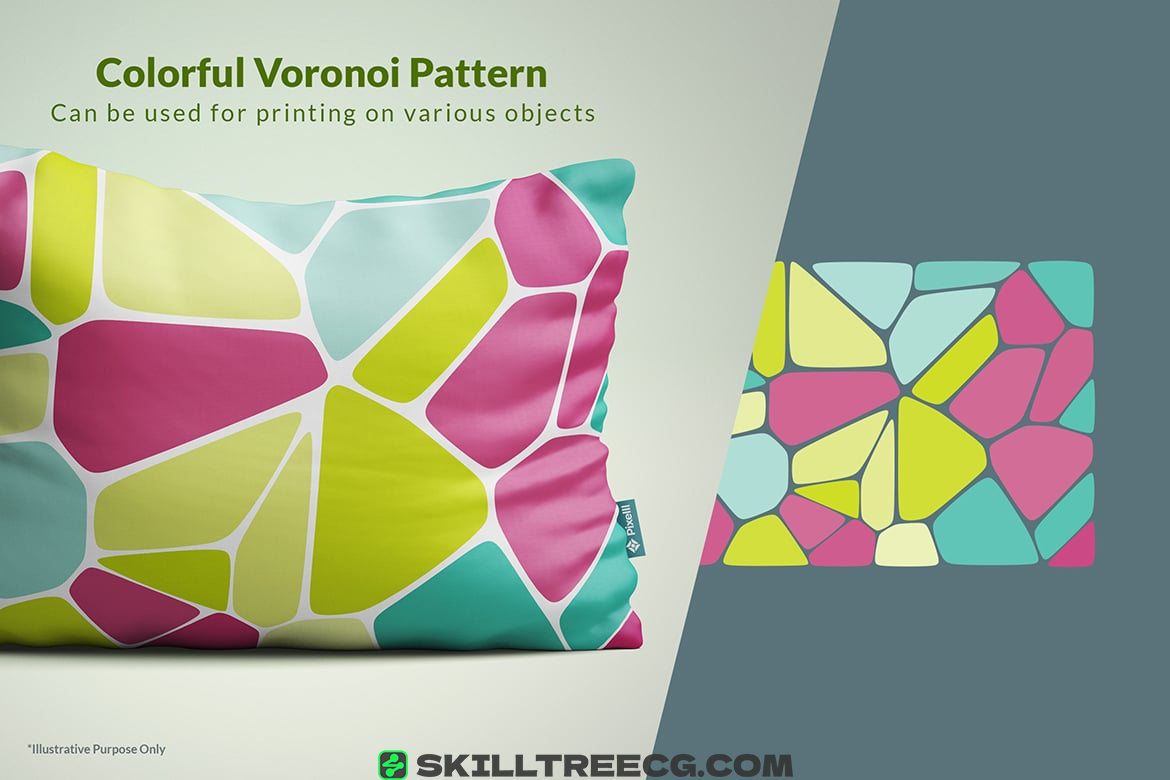 图片[8]-Voronoi Diagram Vector Backgrounds（323232）-技能树